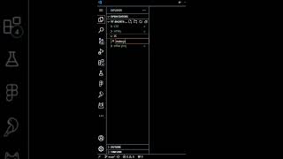 JavaScript | How to create a file. | In #vscode  #js