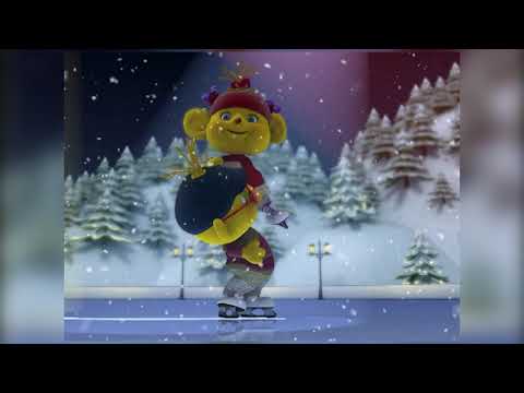 ბასტი და ბუბუ ციგურებით სრიალებენ პარკში. Basti  Bubu