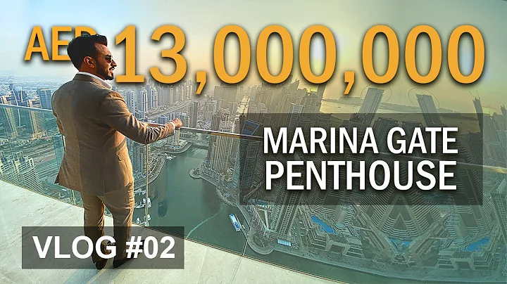 13 MILLION DUBAI Marina Penthouse in Marina Gate Tower   Property VLOG 2 2