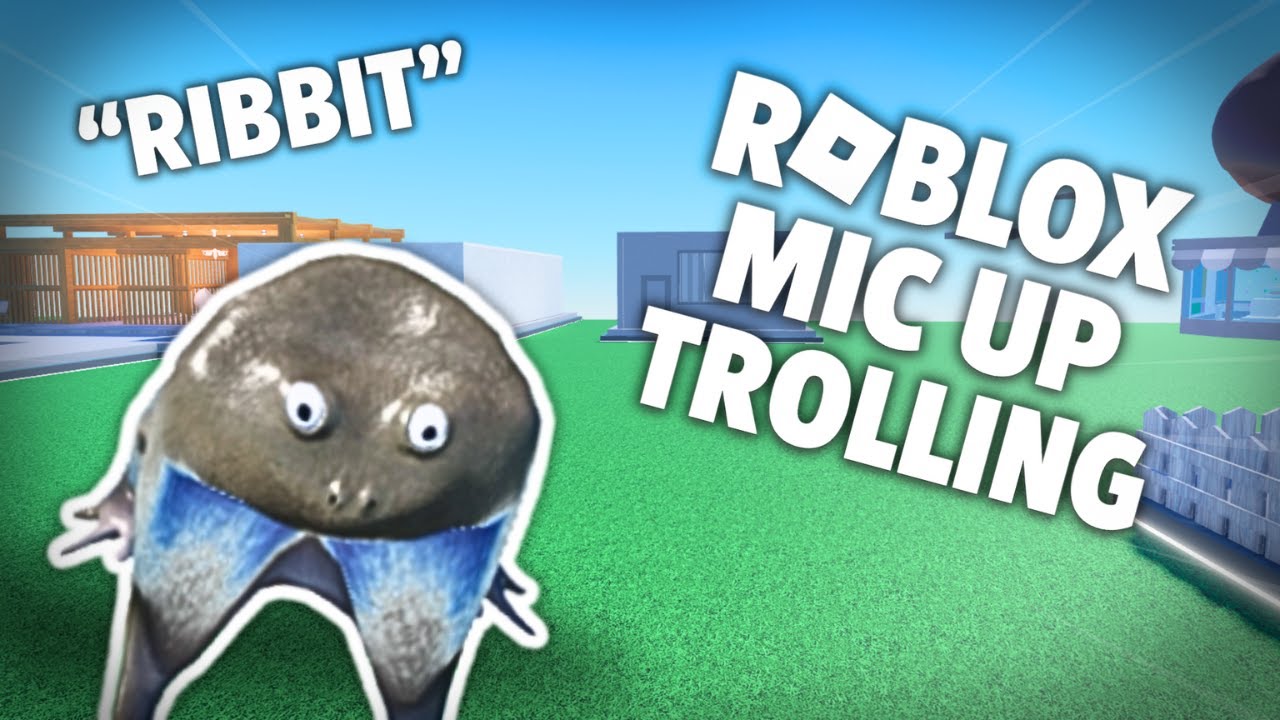 Trolling as a FROG on ROBLOX...PART 2 | Roblox Voice-Chat Trolling