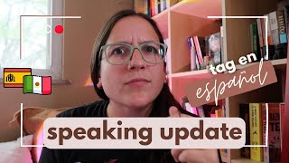 spanish speaking update 🗣 book tag