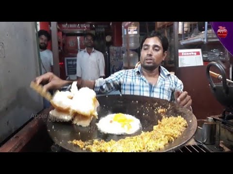 Egg pavbhaji (अँडा पावभाजी) unique recipe | egg pavbaji recipe | APPLE STREET FOOD