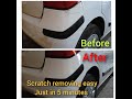 how to Remove scratch from car