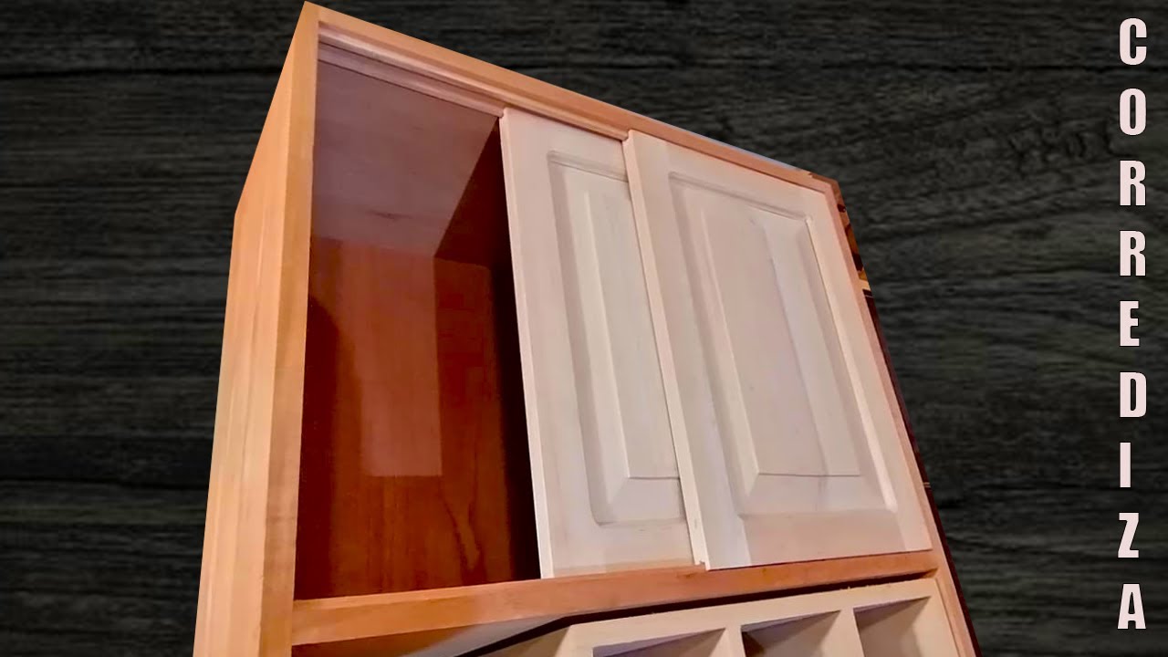 INSTALAR PUERTAS CORREDIZAS DE MADERA 100% ( Sin Gastar Mucho Money)  😎😎💲💱 Luis Lovon, image size:1280x720