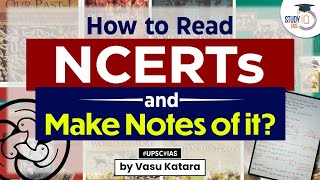 How to read NCERTs and Make Notes of it? StudyIQ IAS