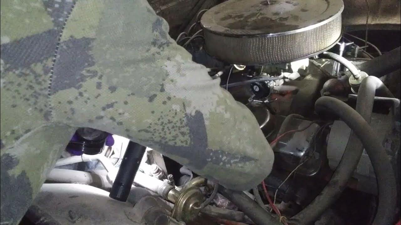 Exhaust manifold dressing 1970 Chevy Impala with Calyx dressing 1 YouTube