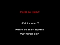 Rammstein - Ich Will [MIG LIVE] (instrumental with lyrics)