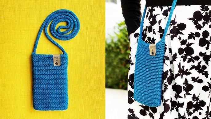 Geometric Bags! (Addi Express or Sentro 22 Needle Circular Knitting Machine  Pattern) 