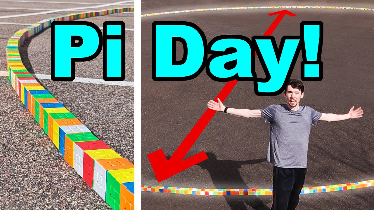I used 1,000 Rubik's Cubes to Calculate Pi - YouTube