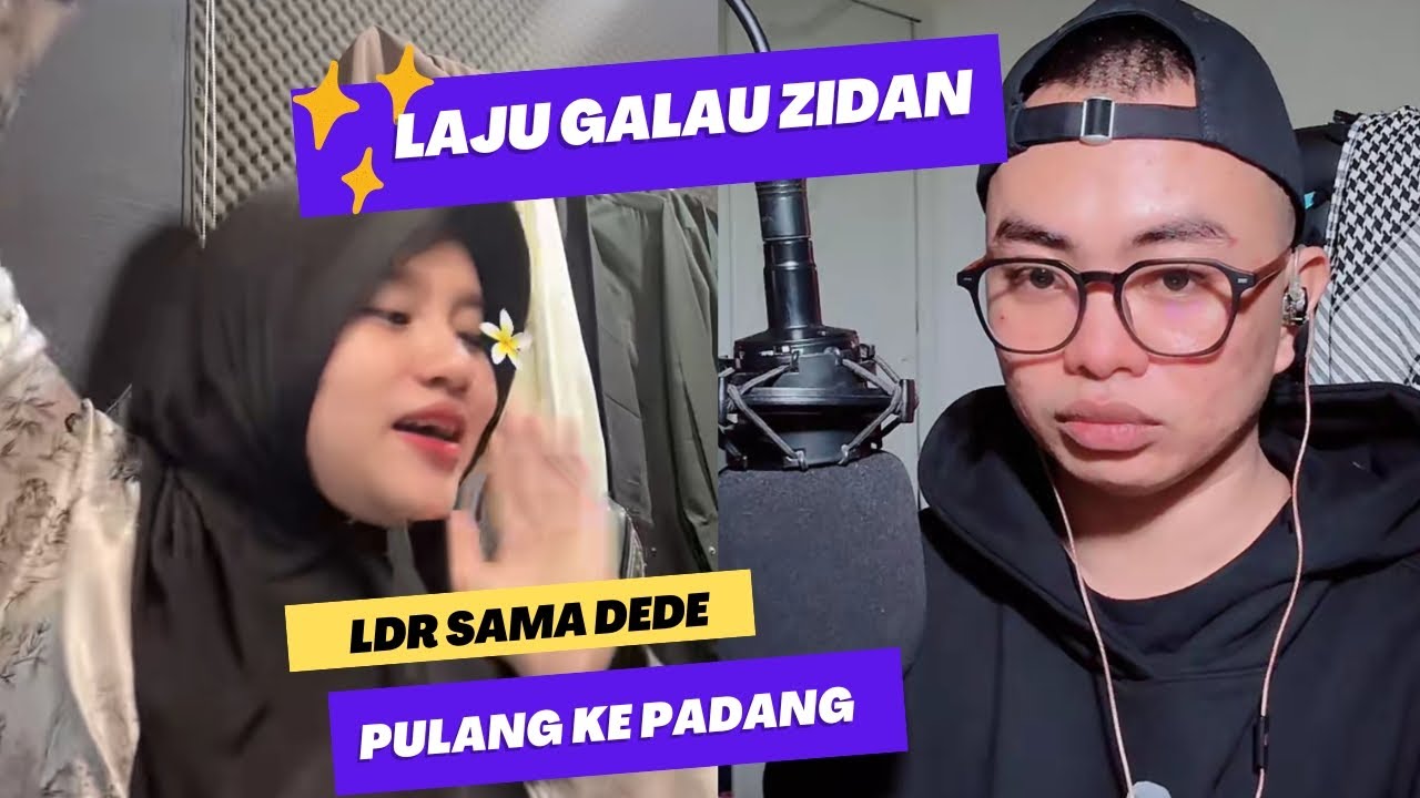 Baru Ditinggal LDR Abang Zidan Sudah Kangen Dede Yaya Dari Bawakan Lagu Galau‼️