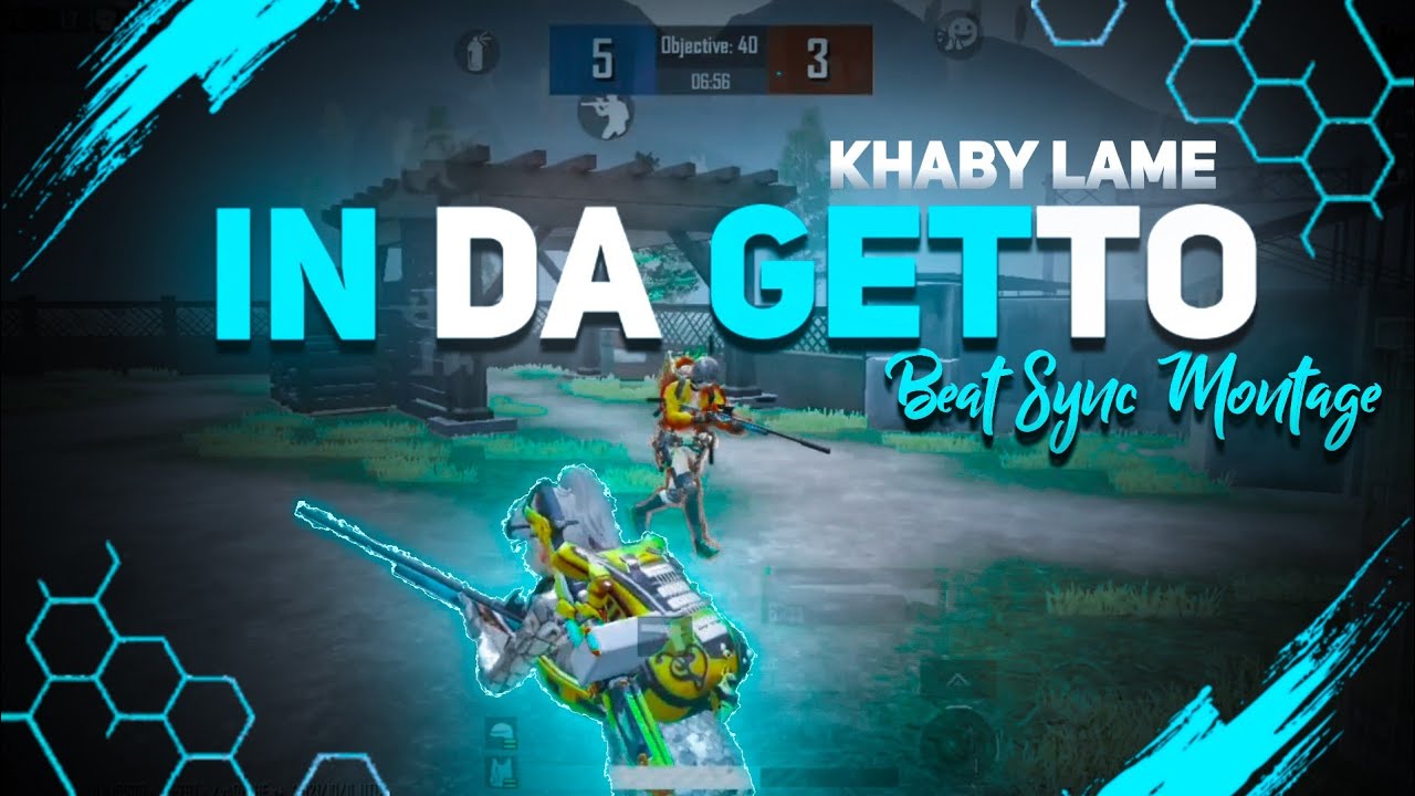In Da Getto 💖-Pubg Beat Sync Montage | Bgmi Beat Sync Montage | gamexfine