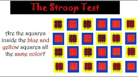 The Stroop Test | 99% Fails | Test your mental vitality and flexibility |Wonder minds