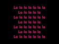 Carolina Marquez ft. Flo Rida & Dale Saunders - Sing La la la (Video Lyrics)