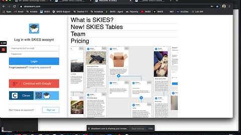 Making a SKIES Schoology button