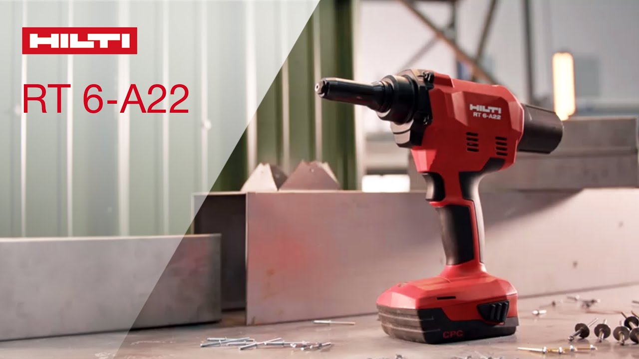 Riveteuse sans fil RT 6-A22 - Outils spéciaux sans fil - Hilti France