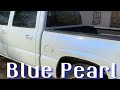 White GMC Sierra With Blue Pearl!! Disappointing News On The Truck!!