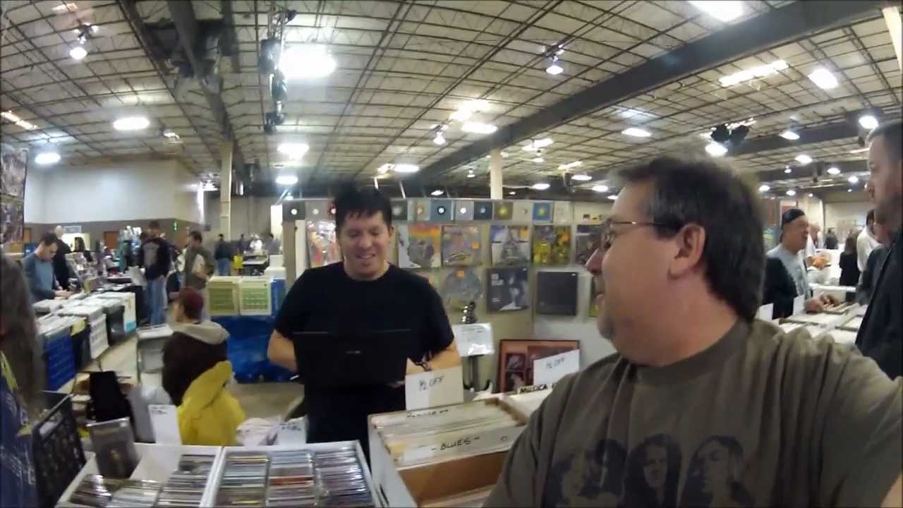 Jeff Ortiz sighting at the Austin Record Convention.