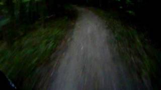 GoPro Test, Mountain Bike at St Emile,going down, Quebec (1)