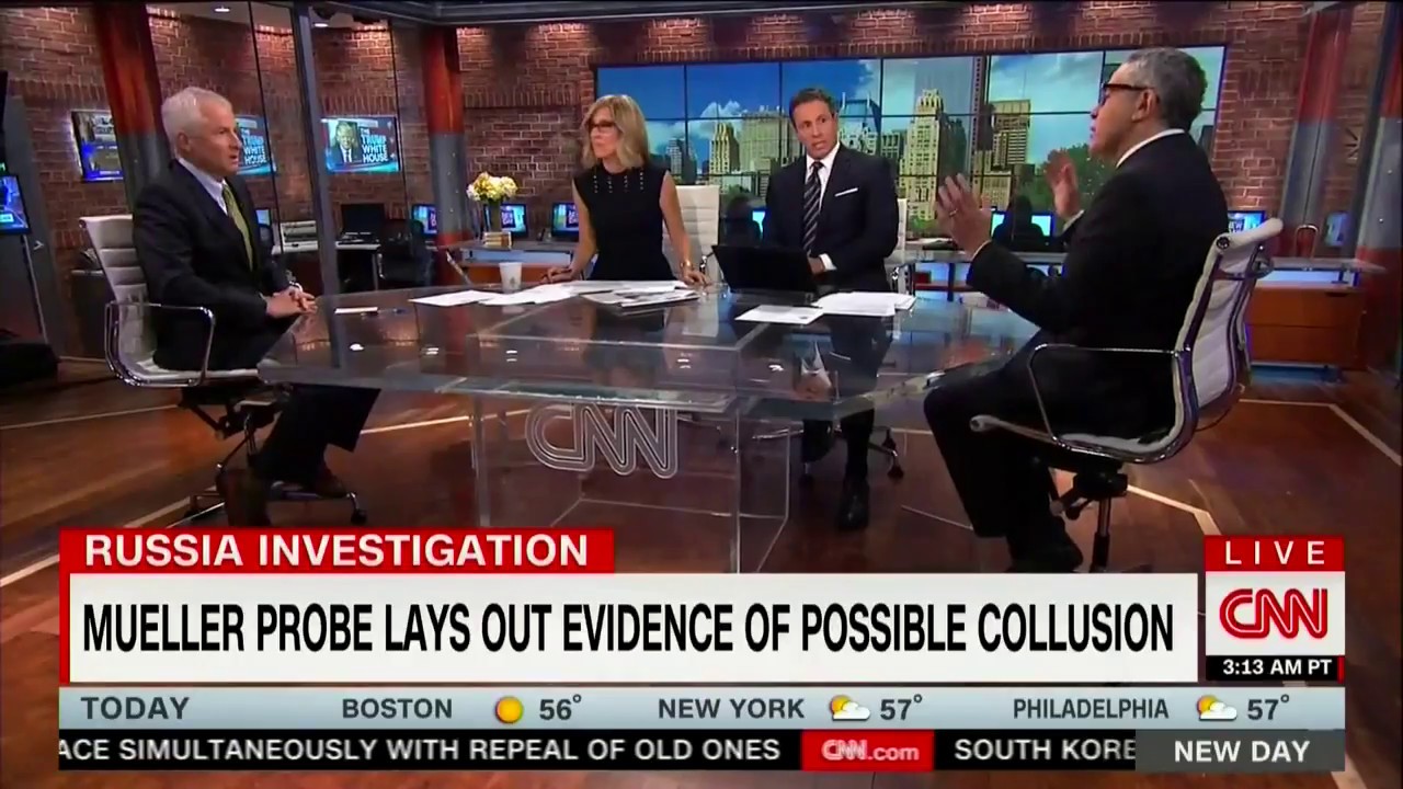 "Hold On, Cowboy" Toobin Tamps Down Speculation on Further Mueller Indictments
