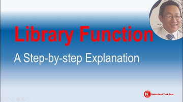 Library function in C - Uses and Advantages