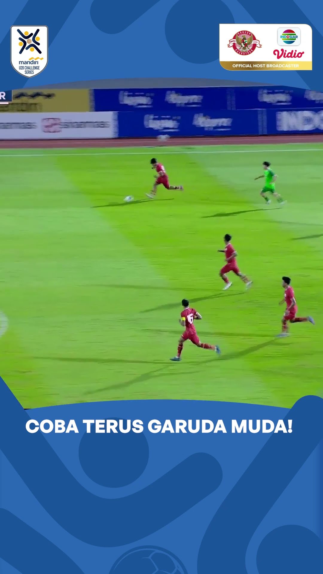 Semangat terus Garuda Muda jangan henti serang lawan kalian! #shorts