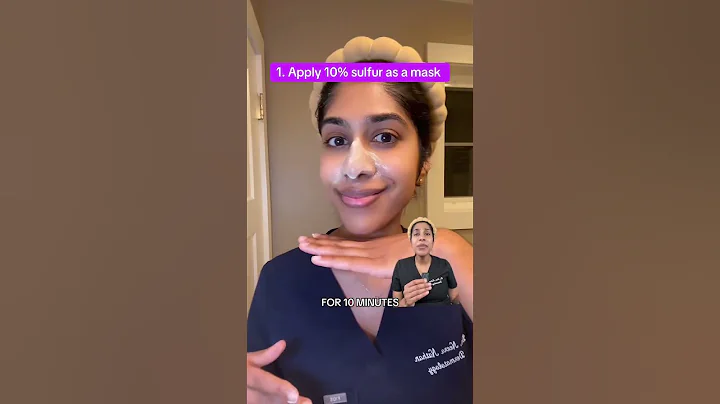 How to get rid of blackheads and sebaceous filaments #skincaretips