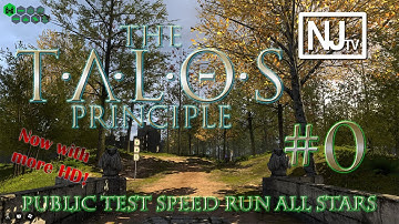 The Talos Principle Public Test Speedrun (6/6 Stars)