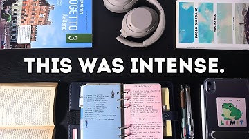 Trying to study languages for 40 hours in one week | 🇮🇹 🇩🇪🇪🇸