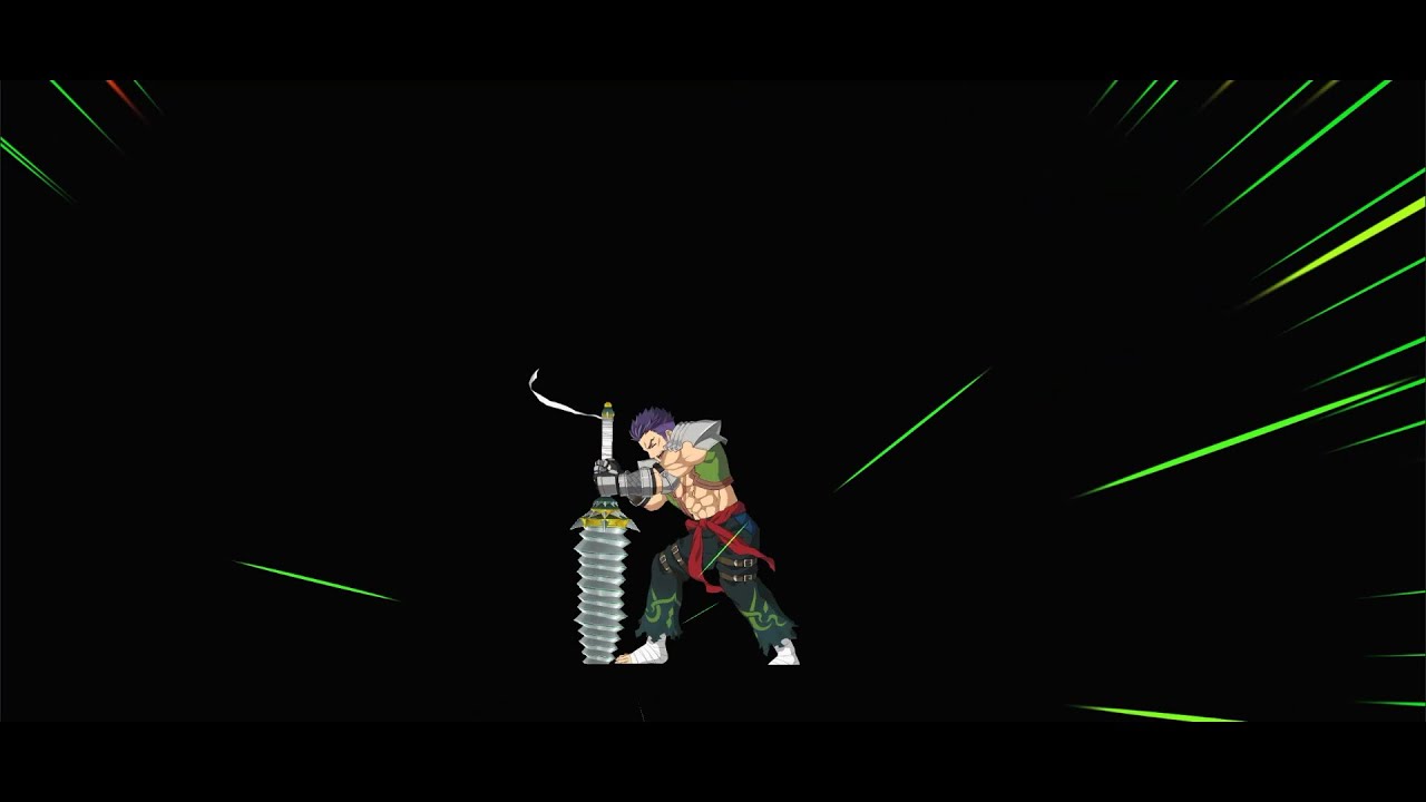 [Fate/Grand Order] 3* Fergus mac Róich | フェルグス・マック・ロイ Battle Animation Demonstration