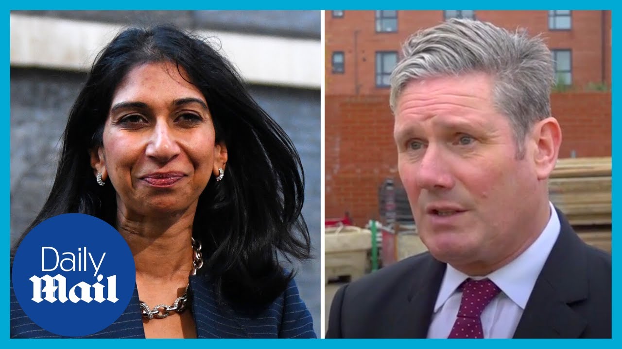 Suella Braverman signs migration deal. Keir Starmer reacts