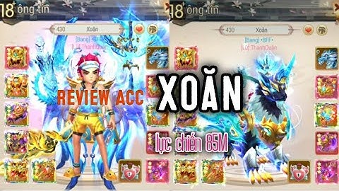 Yong Heroes - Review Acc Xoăn Top 1 S1059 Vip 9 Lực chiến 85M