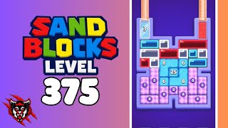 Sand Blocks Drop Puzzle Level 375 Game Walkthrough