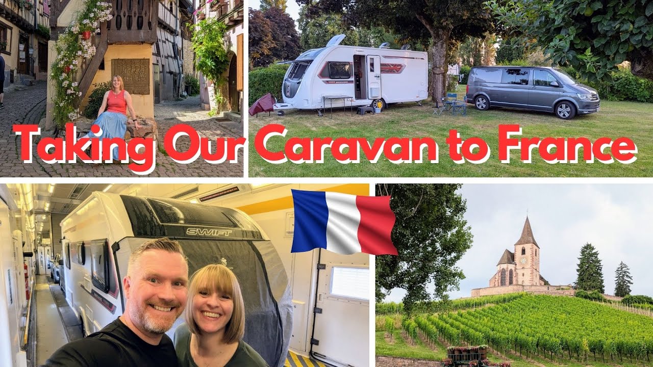 We Took Our Caravan to France | Caravan Vlogs from Mac & Sarah
