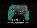 Funlab enhanced firefly wireless controller for nintendo switcholedlite zelda