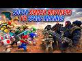 Massive Destruction: Space Marines vs Smash Bros Army! Ultimate Epic Battle Simulator 2