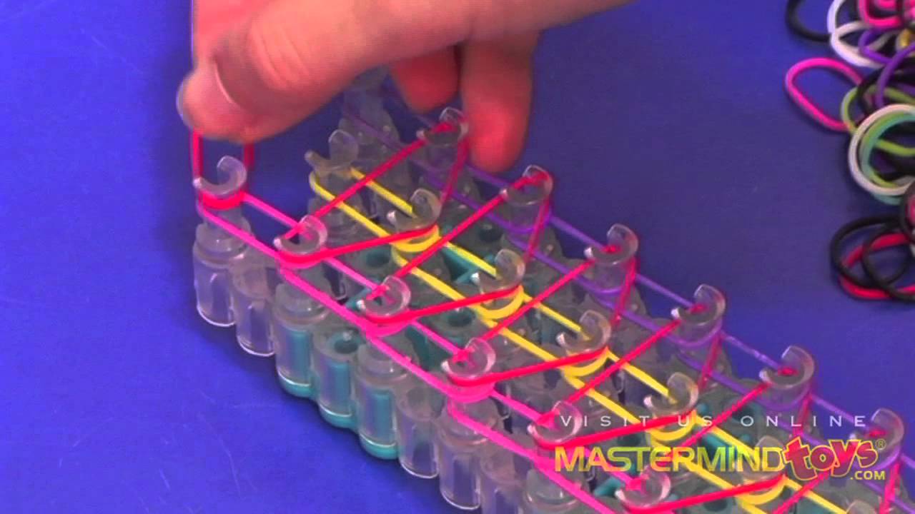 snake belly 1 loom - advanced rainbow loom bracelet - hardest design -  YouTube