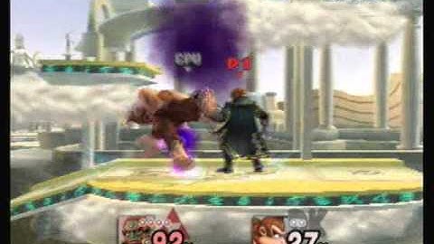 Super Smash Bros. Brawl - Ganondorf(P1) VS. Donkey Kong(CPU)