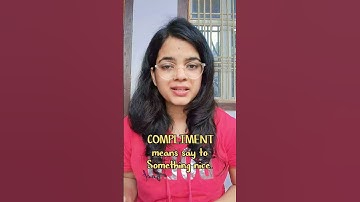 Difference - COMPLIMENT and COMPLEMENT #shorts #learning #advancedenglish #vocabulary