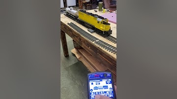 Railpro installed in G scale USATRAINS GP38