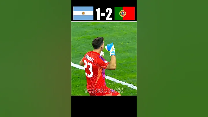 Argentina Vs Portugal world cup semi final Imaginary 2026 || Messi Vs Ronaldo #football #shorts