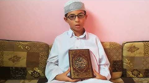 الحديث (الرابع) عن فضل تلاوة القرآن الكريم.. القارئ الصغير.. هاني..