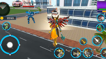 Fighting Robot Dinosaur Games - Android iOS gameplay