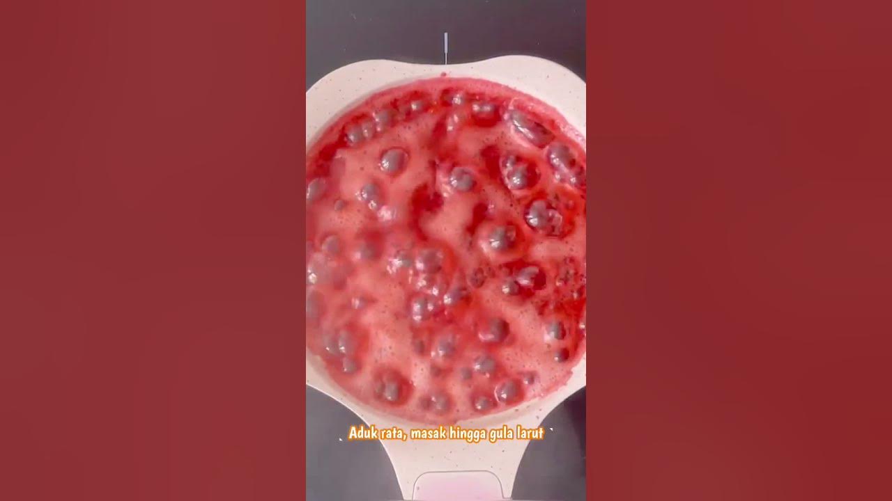 minuman kekinian - resep minuman es strawberry seger