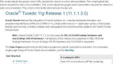 What Is An Oracle Tuxedo?