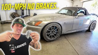 SCARIEST Track Day Experience | Honda S2000 Loses Brakes at over 100mph!