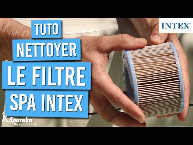 Comment nettoyer le filtre de spa Intex, en 5 minutes !