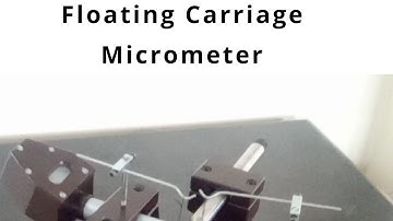 Floating Carriage Diameter Measuring Machine