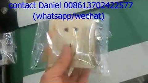Switch panel board socket packing machine