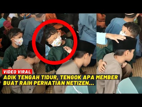 ADIK TENGAH TIDUR, TENGOK APA MEMBER DIA BUAT RAIH PERHATIAN NETIZEN…