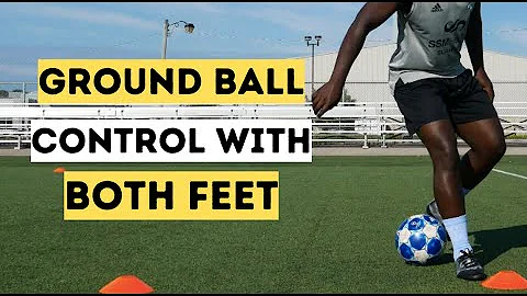 Every Way To Control The Ball On The Ground In Soccer/ Football
